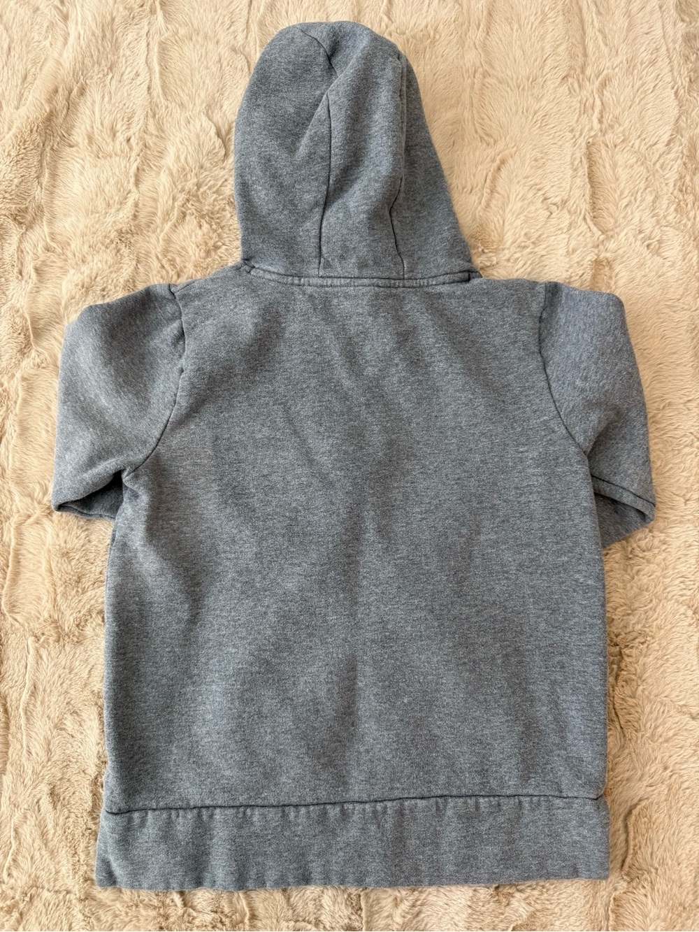 Adidas | Gray Hoodie with Multicolor Gradient Logo - Picture 2 of 5
